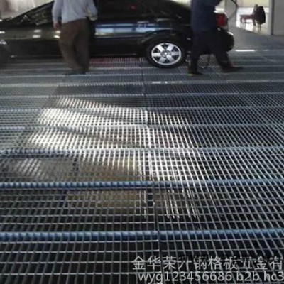 钢格板格栅板沟盖板窑井盖格栅栏杆公路隔离栏
