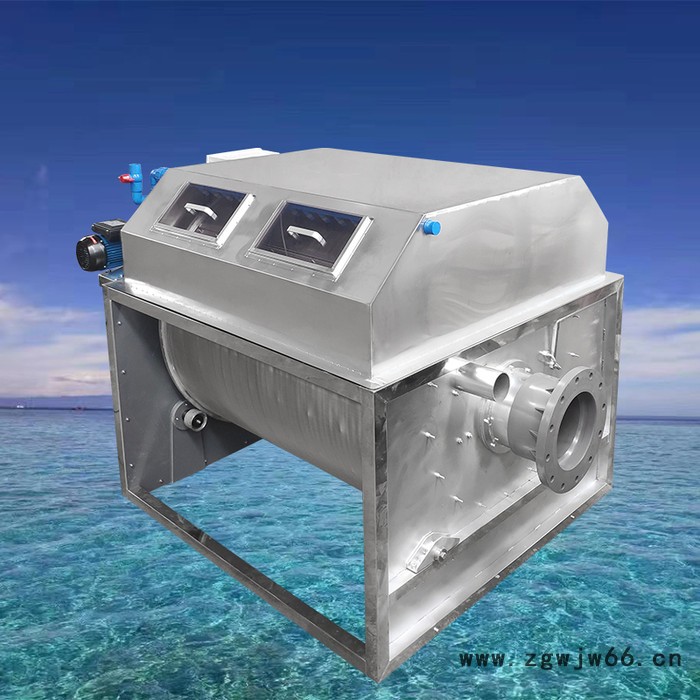 厂家直供循环水养殖设备滚筒过滤开式大型200立方微滤机全316不锈钢(海水)图4