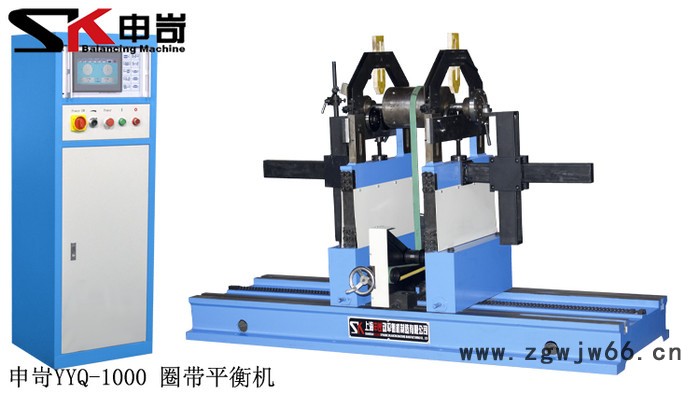 (SK申岢)圈带卧式动平衡机 脚面滚筒动平衡机 电动滚筒平衡机 平衡机 动平衡机图2
