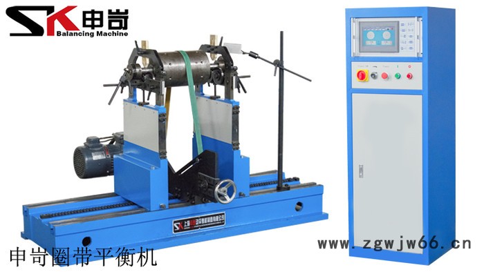 (SK申岢)圈带卧式动平衡机 脚面滚筒动平衡机 电动滚筒平衡机 平衡机 动平衡机图3
