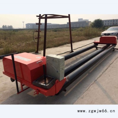 山东供应高效三辊轴 滚筒式混凝土振动整平机