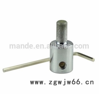 曼德MGBK14金刚石DIY工具五金配件抛光布切割机木滚筒抛光机不锈钢方管抛光机小磨轮玻璃陶瓷镀铬金刚石磨头图4