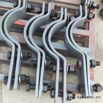 ** 瑞鑫恒通  保温滑动支座 管卡管夹，电厂用杂件，固定支座 管箍 抱箍 DN150