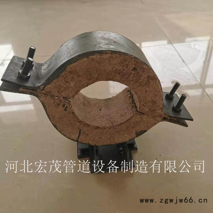 宏茂管托厂家现货 焊接导向支座 管夹导向支座  热力管道导向支座图2