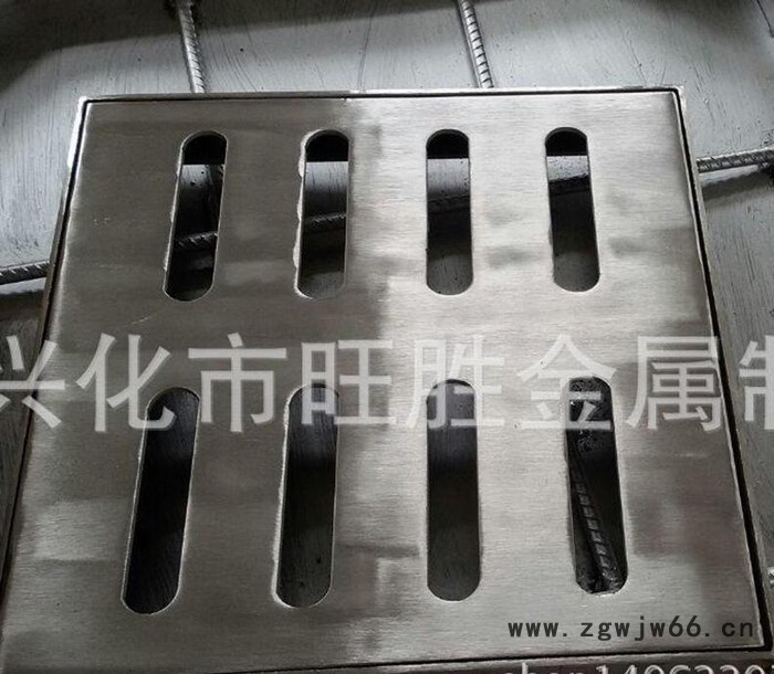 不锈钢水篦子 不锈钢下水道盖板、市政工程地沟雨水井盖直销图3