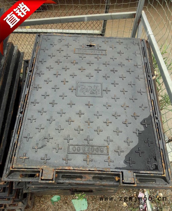 直销宁德 球墨铸铁井盖600*800 球墨铸铁雨水篦图3