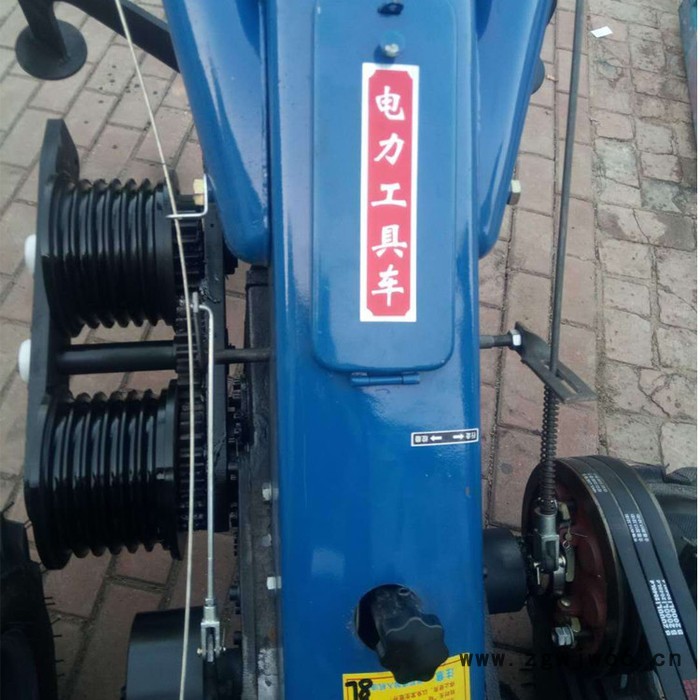 拖拉机机动绞磨手扶卷扬机双滚筒手扶绞磨可移动绞图3