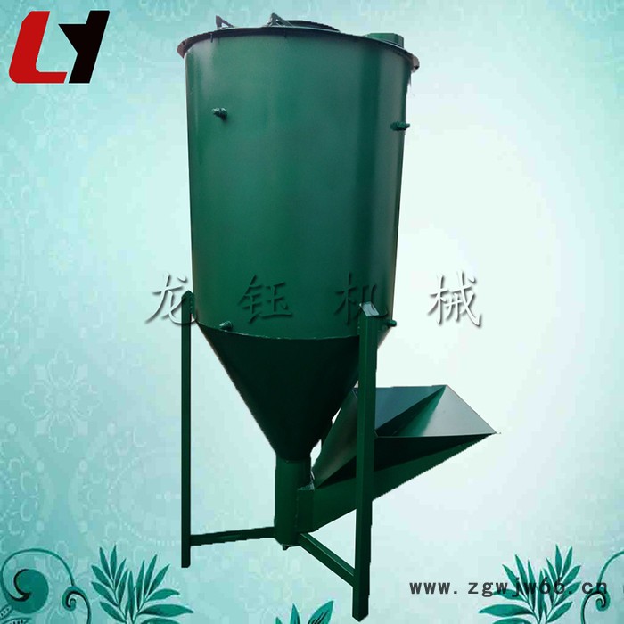 饲料混合机 新型卧式饲料搅拌机 两相电滚筒混合机图8