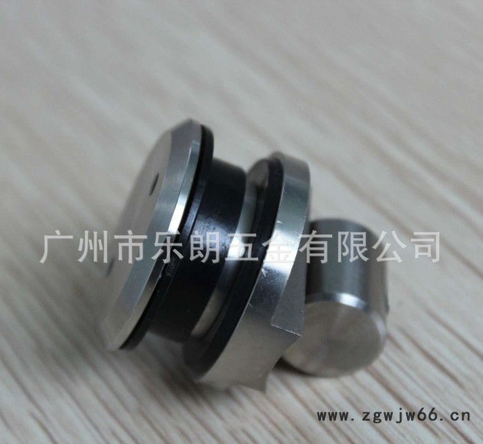 滚滑门五金配件 管夹与玻璃连接 玻璃五金配件 管连接件图3