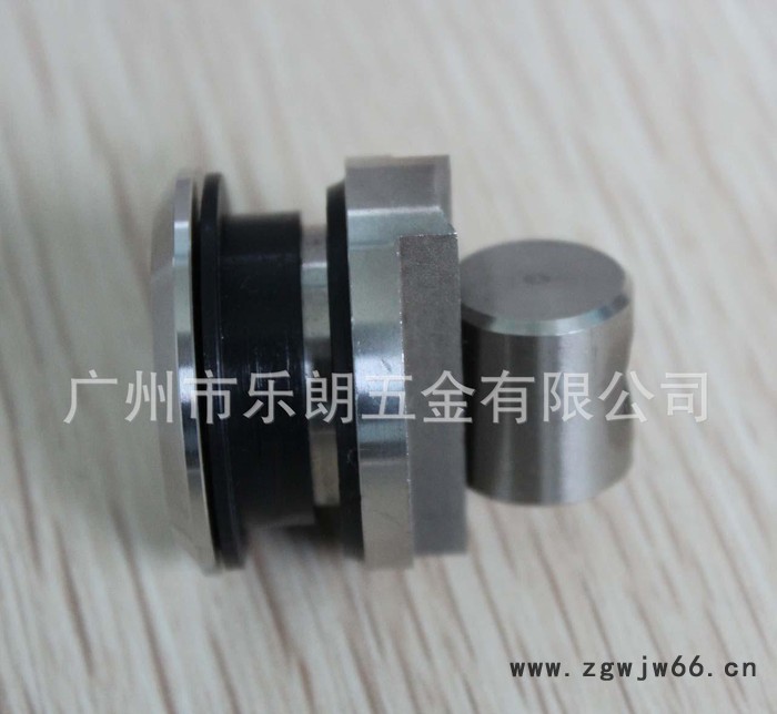 滚滑门五金配件 管夹与玻璃连接 玻璃五金配件 管连接件图2