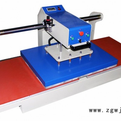 正科 上滑式液压双工位烫画机  粘合机  滚筒机