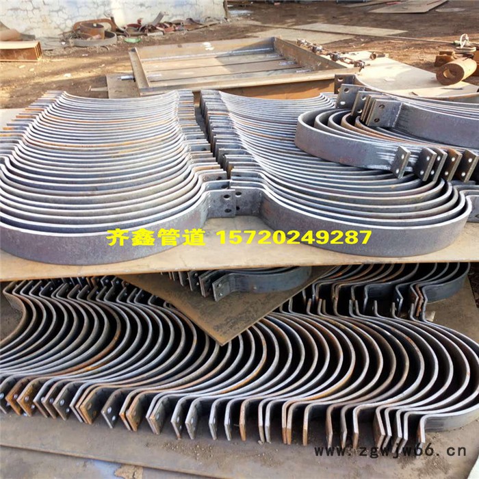 立管轴向限位管夹XD5.480，管道用管夹图3