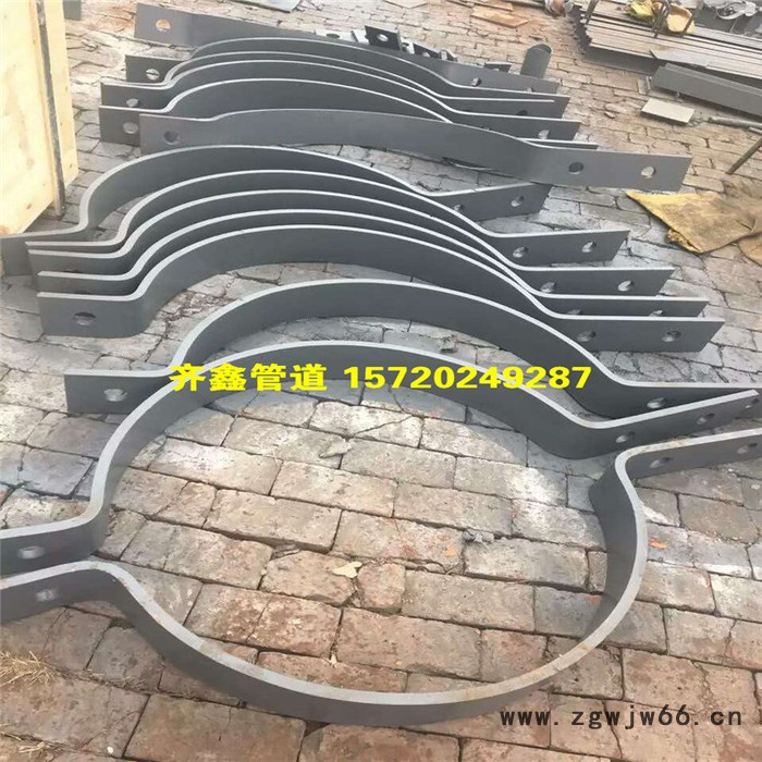 立管轴向限位管夹XD5.480，管道用管夹图2