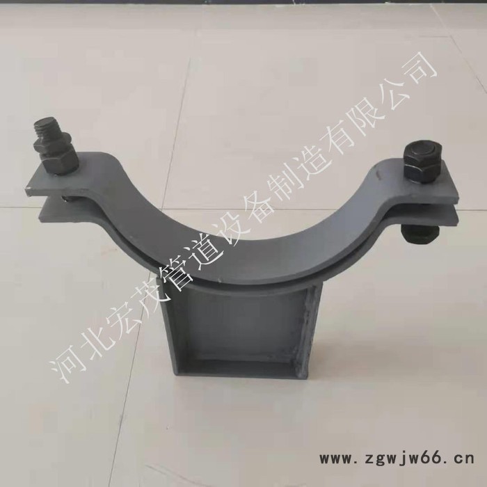 管道固定支架 热力管道固定支架 管夹固定支架 蛭石隔热固定管托图4