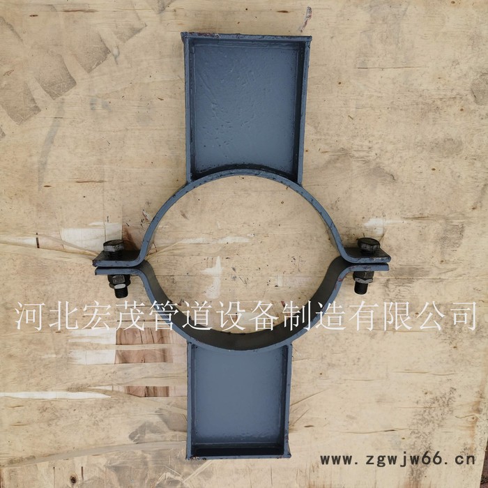 管道固定支架 热力管道固定支架 管夹固定支架 蛭石隔热固定管托图5