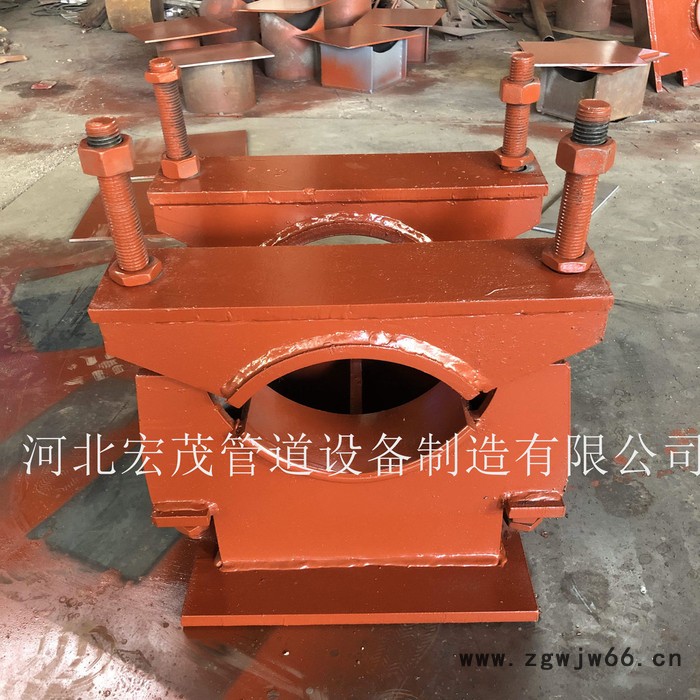 宏茂Z1型管夹固定支座 管道固定支座 隔热固定管托批发 规格齐全图2