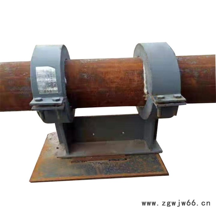 齐鑫J3-5 T型加筋焊接型管托 T型加筋管夹型管托 保冷管托 固定管托 导向管托 汽水发电厂配件图2
