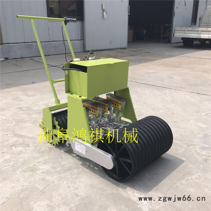 毕节手推式蔬菜精播机 蔬菜精播机 双滚筒式多行蔬菜播种机H图3