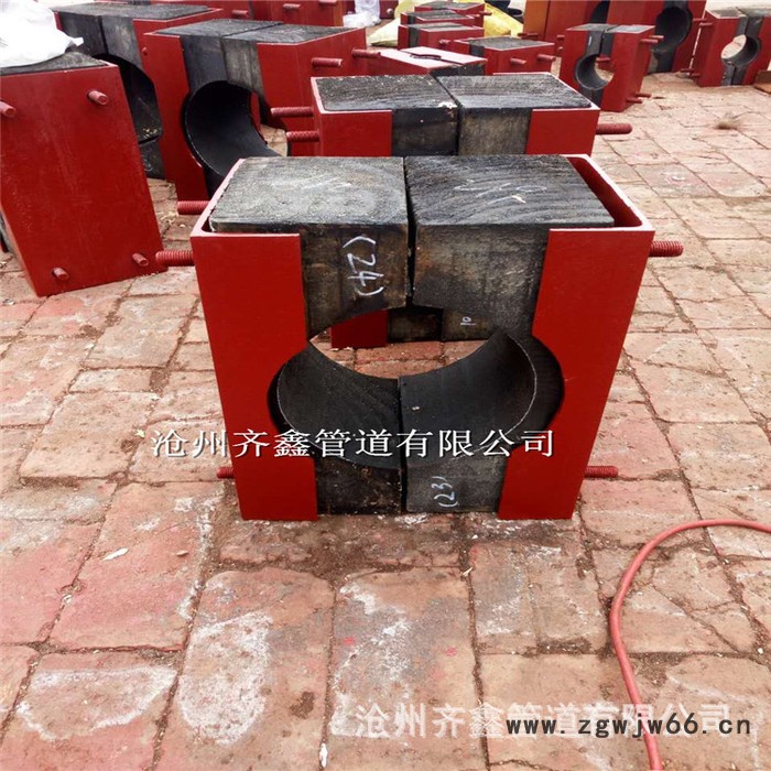 购买21629红松木保冷管托 红松木保冷管夹 。沧州齐鑫缔造**图3