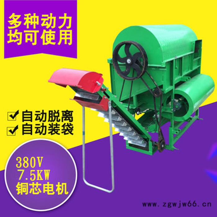 新款柴油机带动手扶采果机 滚筒摘果机 揪果子干净不落果图4