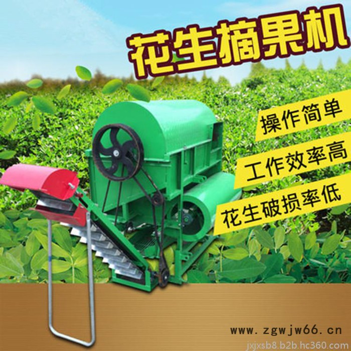 新款柴油机带动手扶采果机 滚筒摘果机 揪果子干净不落果图3