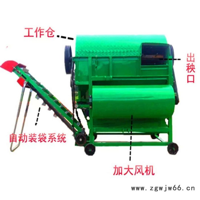 新款柴油机带动手扶采果机 滚筒摘果机 揪果子干净不落果图5