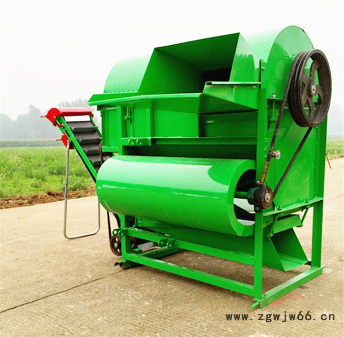 新款柴油机带动手扶采果机 滚筒摘果机 揪果子干净不落果图7