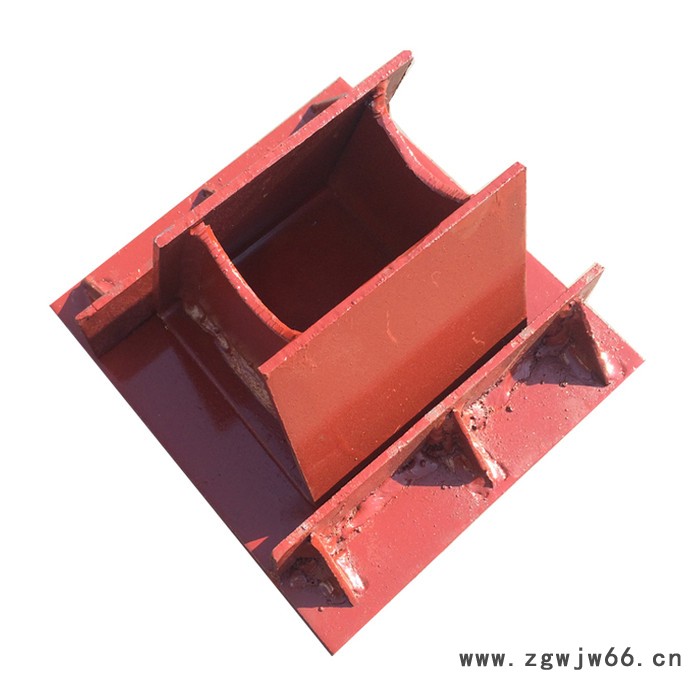 齐鑫DN350 滑动管托 管夹式滑动管托 焊接式导向管托图2