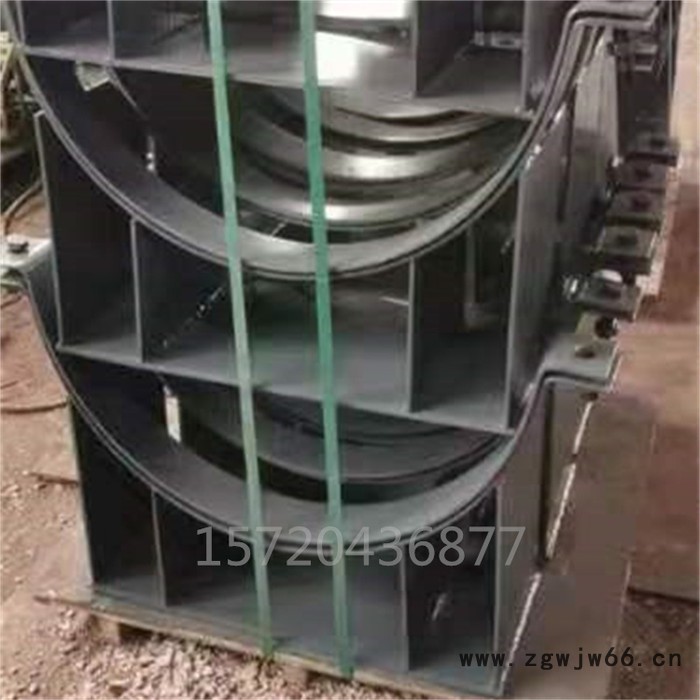 齐鑫J10座式管托用于大型管道DN1000 管夹滑动支座生产厂家图4