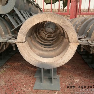 迪恩保冷红松木管托  导向隔热管托  导向隔热管夹  支持定制