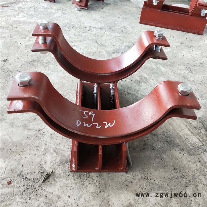 T型管托生产厂家 重型管夹 常规弹簧支吊架 志昂管道图3
