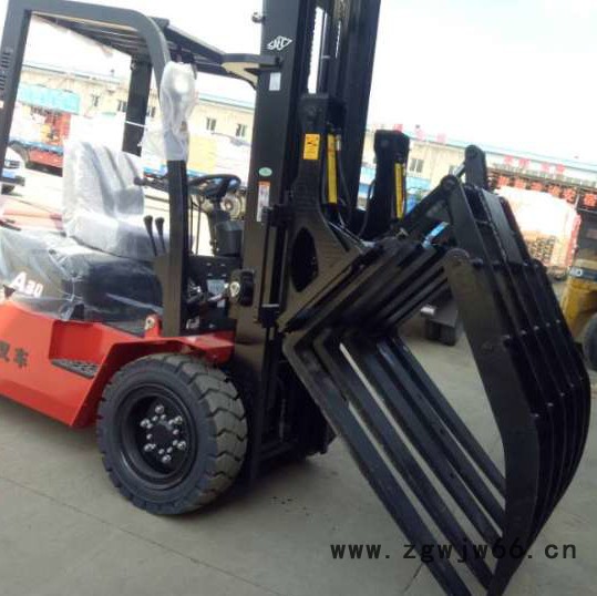 山东抱夹叉车|二手抱夹式叉车|高门架钢管夹抱车  龙工砖夹叉车图6