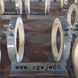 沧州志昂生产  管道保温管托 聚氨酯保冷滑动导向管托 保冷管托   管道管夹图3