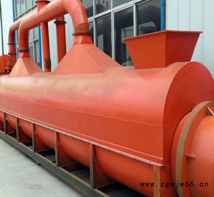 亚美烘干机 内燃式大型木屑烘干机 回转滚筒干燥设备图4