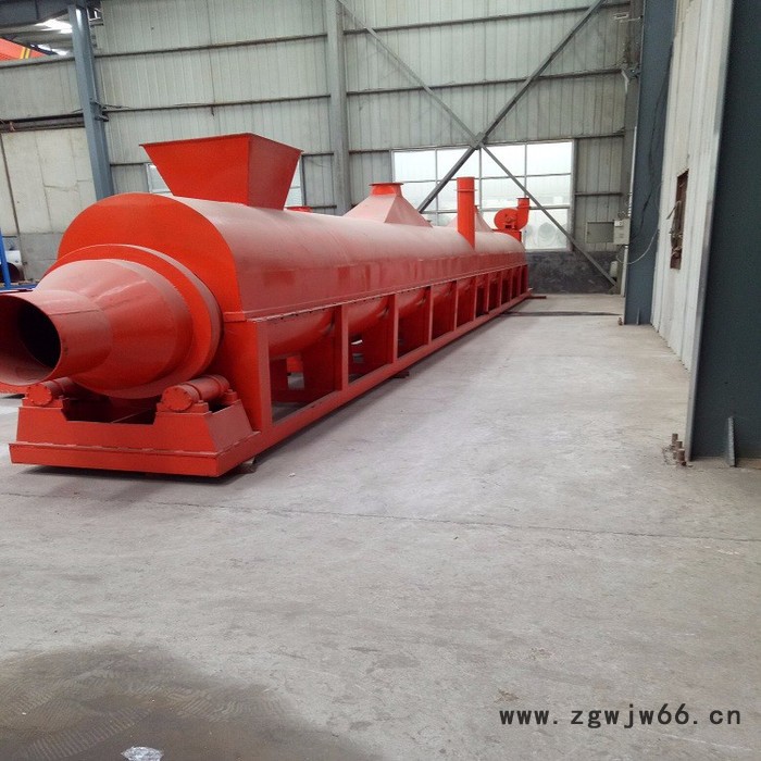 亚美烘干机 内燃式大型木屑烘干机 回转滚筒干燥设备图3