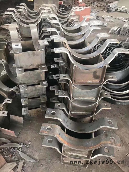 海浩 现货供应 弹簧支吊架 焊接滑动支座 立管管夹图2