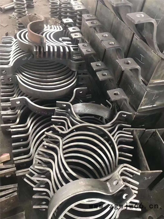 海浩 现货供应 弹簧支吊架 焊接滑动支座 立管管夹图4