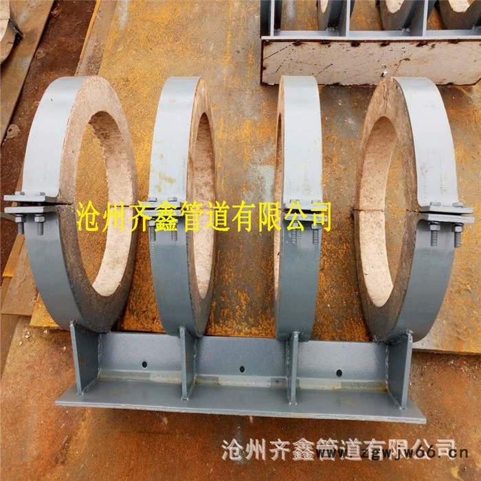 直销水平管道双拉杆管夹吊架组件SS1，齐鑫管道支吊架图3