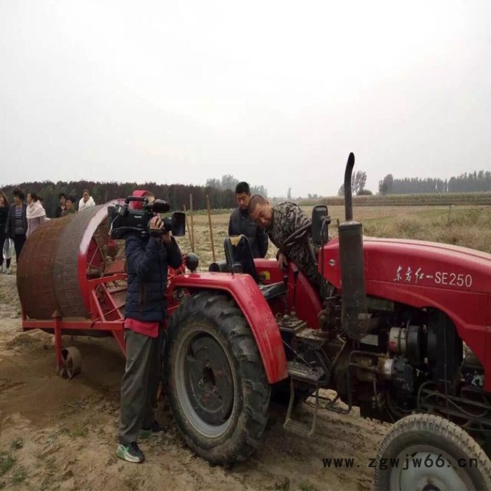 吉林麦冬药材挖掘机 滚筒式药材挖掘机生产厂家图3