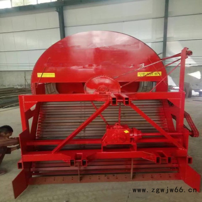 吉林麦冬药材挖掘机 滚筒式药材挖掘机生产厂家图2