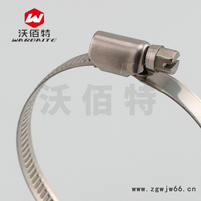沃佰特 全钢德式卡箍喉箍抱箍 不锈钢 管卡喉箍管夹管箍图4