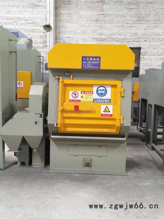 326履带式抛丸机 滚筒式喷砂机 佛山红福海喷砂机抛丸机图2