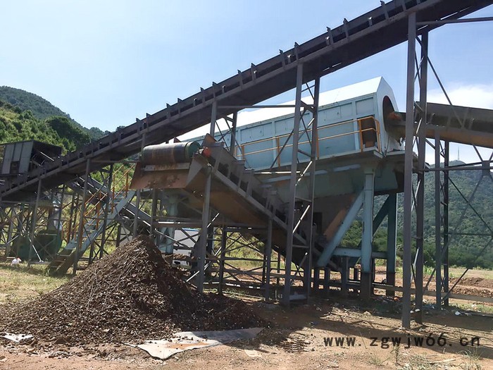 南洋 陈腐垃圾筛分机  餐厨垃圾分拣设备 陈腐垃圾分选机 无轴滚筒垃圾分离机