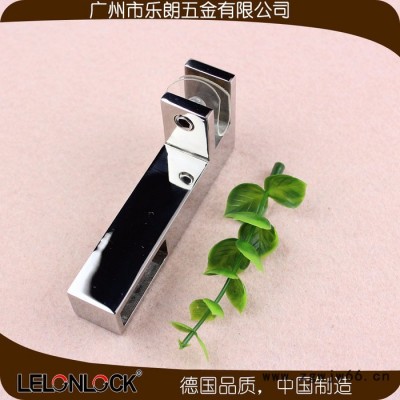 乐朗RSA-309玻璃五金配件T型拉杆夹连接件管套隔断门管夹