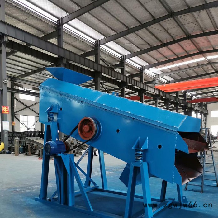 振动筛 震动筛沙机无轴移动式直线滚筒砂石分离设备 圆振动筛图5