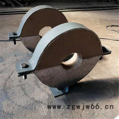 康越兴 膨胀蛭石隔热管托 上滑式管托  管夹式管托 批发零售图3