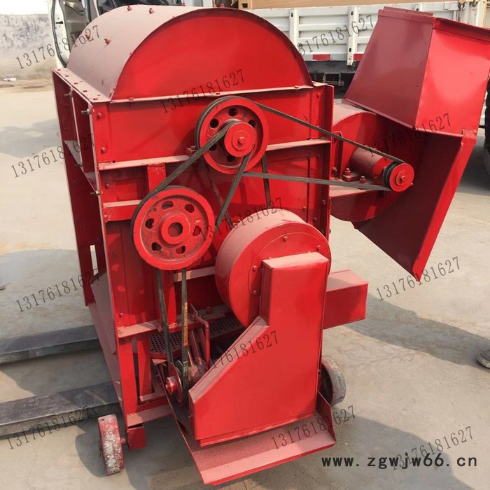 打麦子机/滚筒式稻麦脱粒机/大型125打麦子机图4