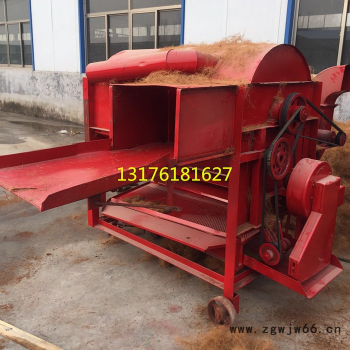 打麦子机/滚筒式稻麦脱粒机/大型125打麦子机图3