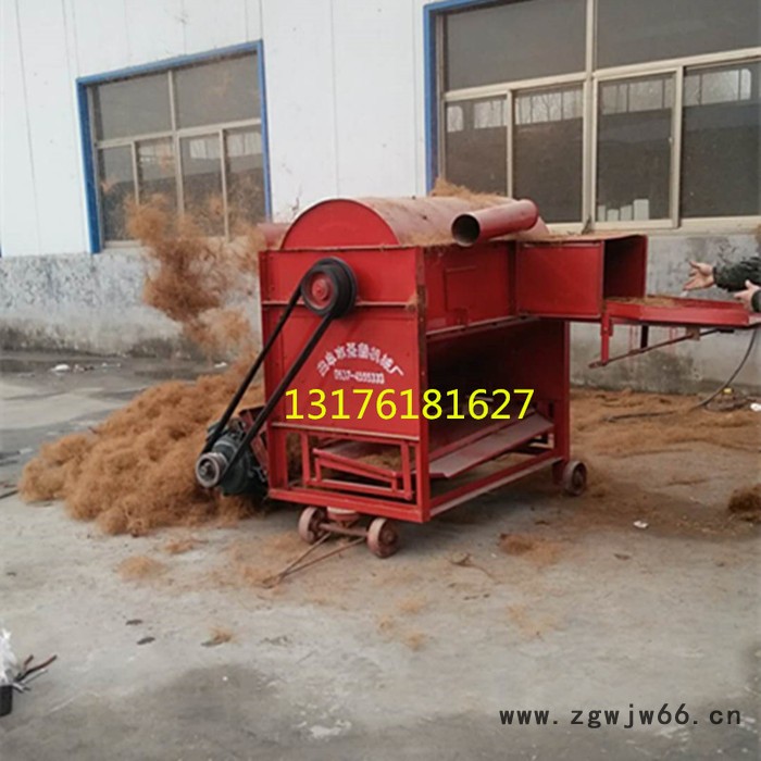 打麦子机/滚筒式稻麦脱粒机/大型125打麦子机图5