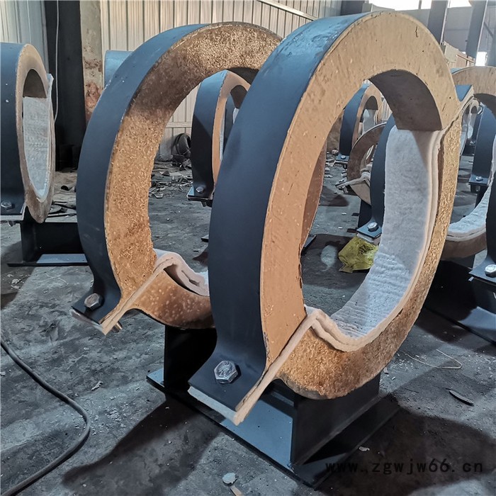 蒸汽管道隔热管托管廊支座重型管夹可变弹簧支吊架志昂厂家图5